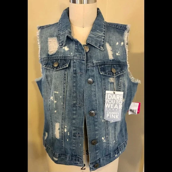 Celebrity Pink Jackets Coats Celebrity Pink Juniors Denim